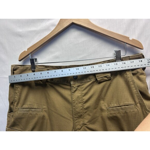 5.11 Tactical Mens Taclite Ripstop Cargo Pants Dark Khaki Size 38x32 Double Knee - Picture 4 of 9